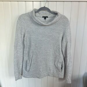 J crew factory knit top. Grey heather, cozy, size smalll